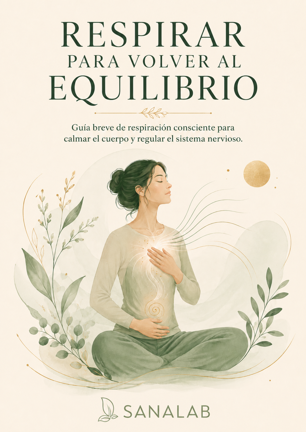 Portada de Respirar Para Volver Al Equilibrio